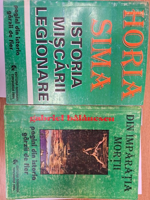 Carti despre Miscarea Legionara, 550 lei