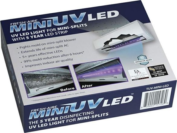 Дезинфекция в климатиците mini UV-C LED