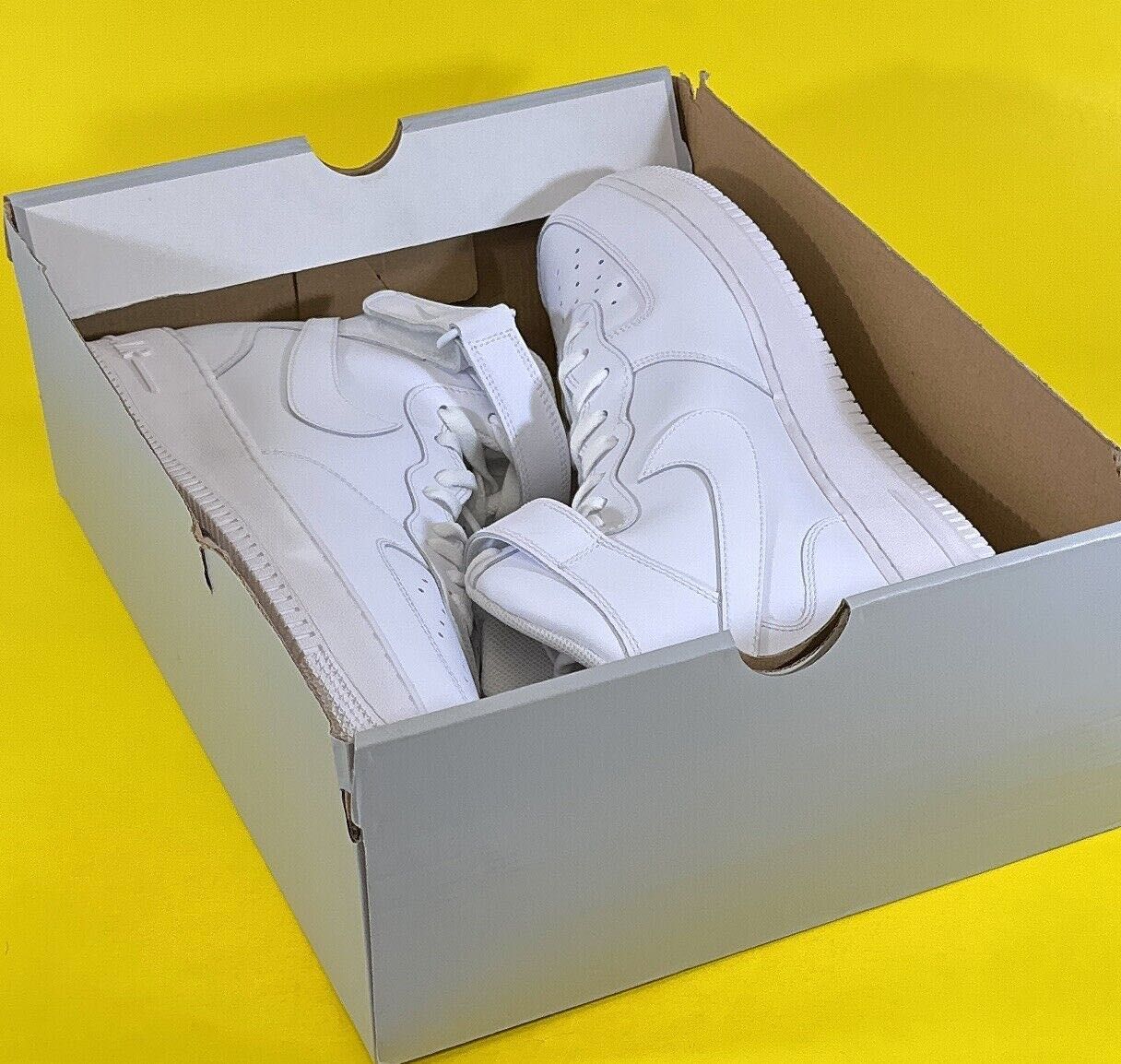 Nike Air Force 1 Mid '07 Triple White University Shoes Adidasi