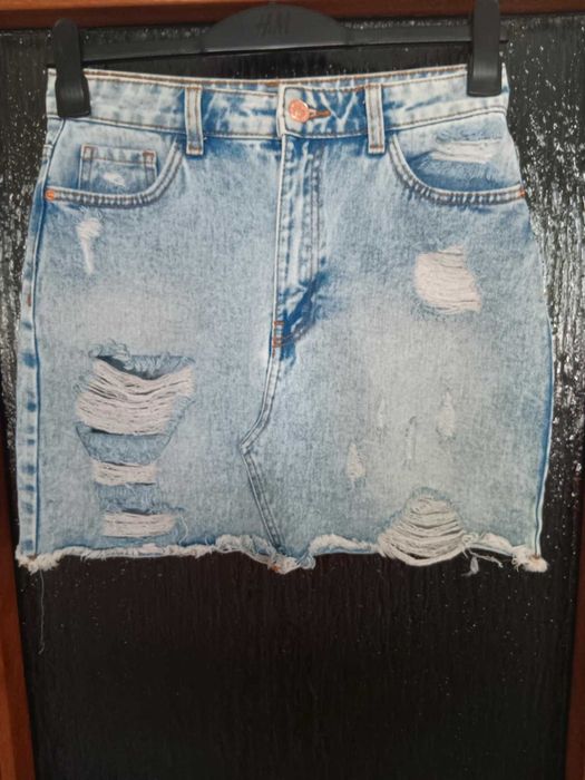 Fustă Jeans, damă, mărime 38