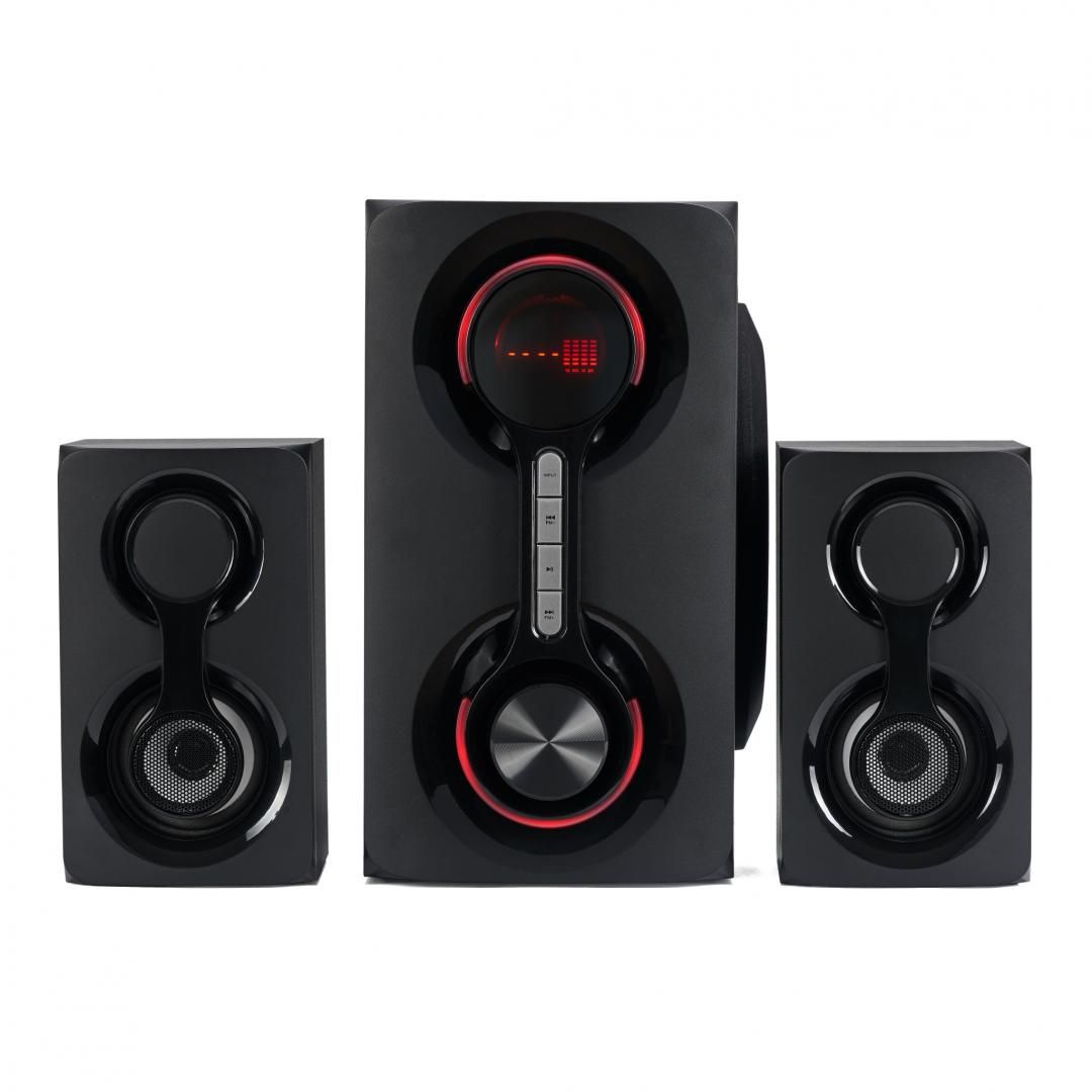 Sistem audio 2.1 Serioux 60W, SD card, USB, AUX, Bluetooth, Radio FM