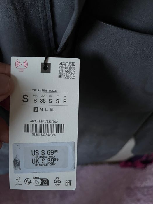 Jacheta Tip Camasa Zara Overshirt