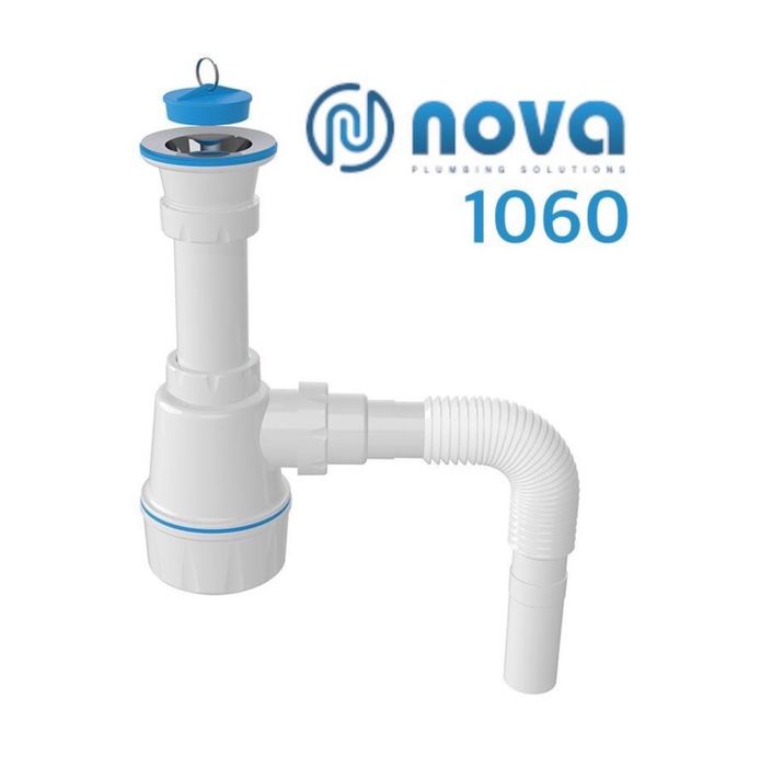 Новый сифон для раковины мойки слив 1000тг