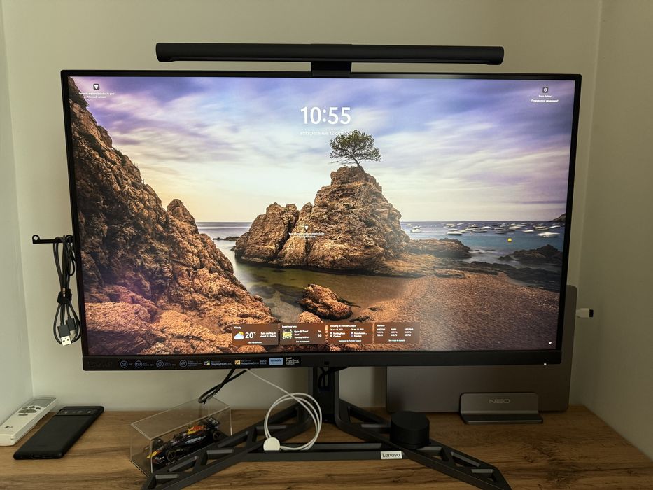 Монитор Lenovo 4к 31.5 дюйма, 144гц