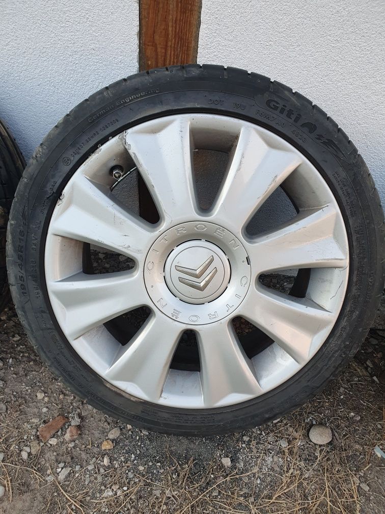 Алуминиеви джанти с гуми 16" 4x108 195/45r16 4х108