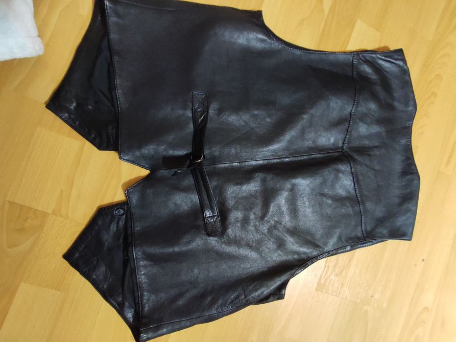 Елек естествена кожа размер L гръдна 106