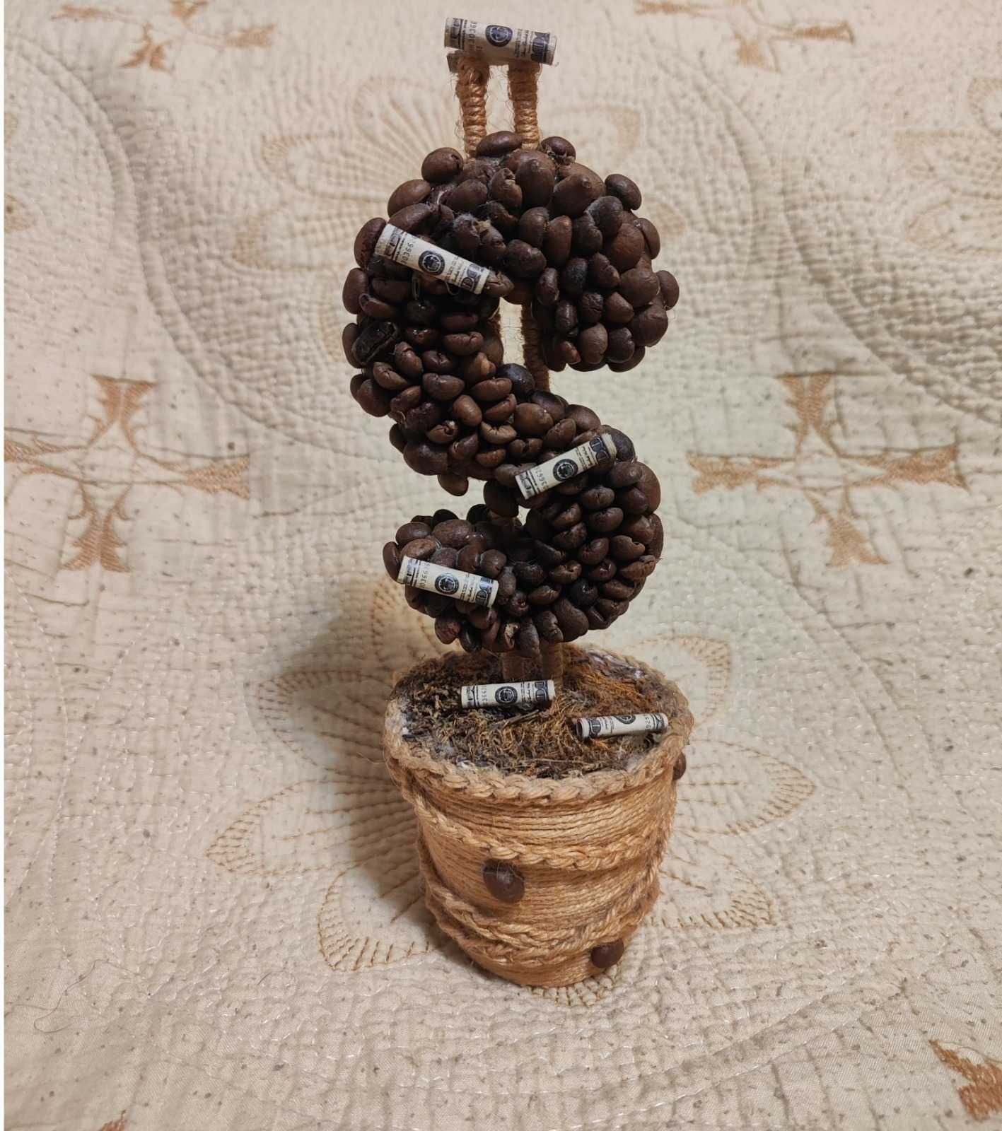 Подарок, сувенир,  Handmade  знак  доллар
