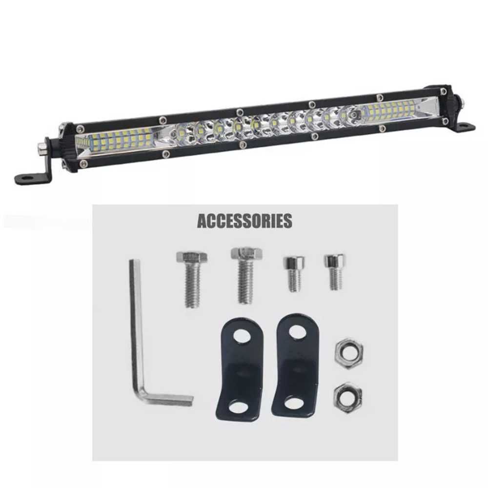 Мощен LED Bar, 12-24V, 90W, 28 cм