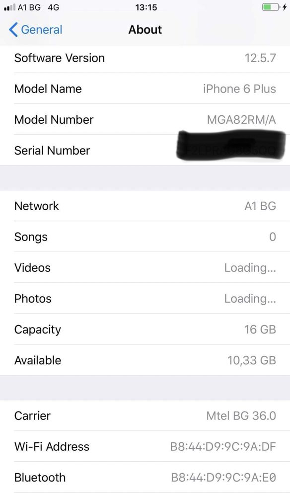 Iphone 6 plus 16GB