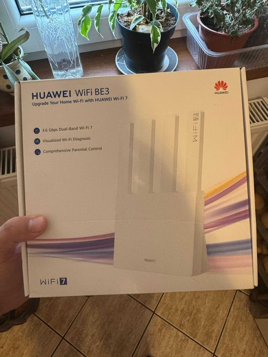Router Wireless Gigabit HUAWEI BE3, Wi-Fi 7, Dual-Band 688 + 2882 Mpbs