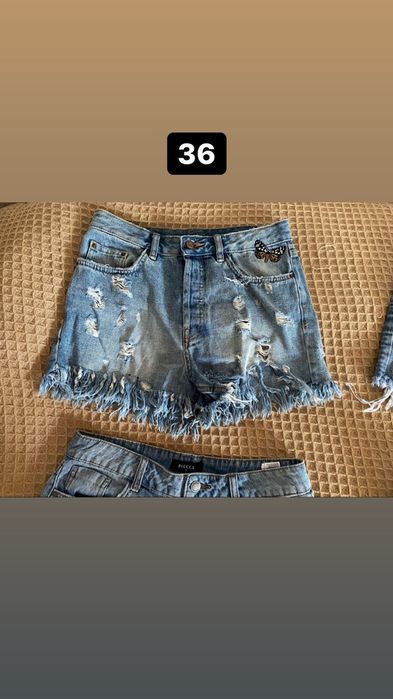 Diesel 26размер,Дънкови къси гащи ZARA, Pieces,  36,34,38, s, M