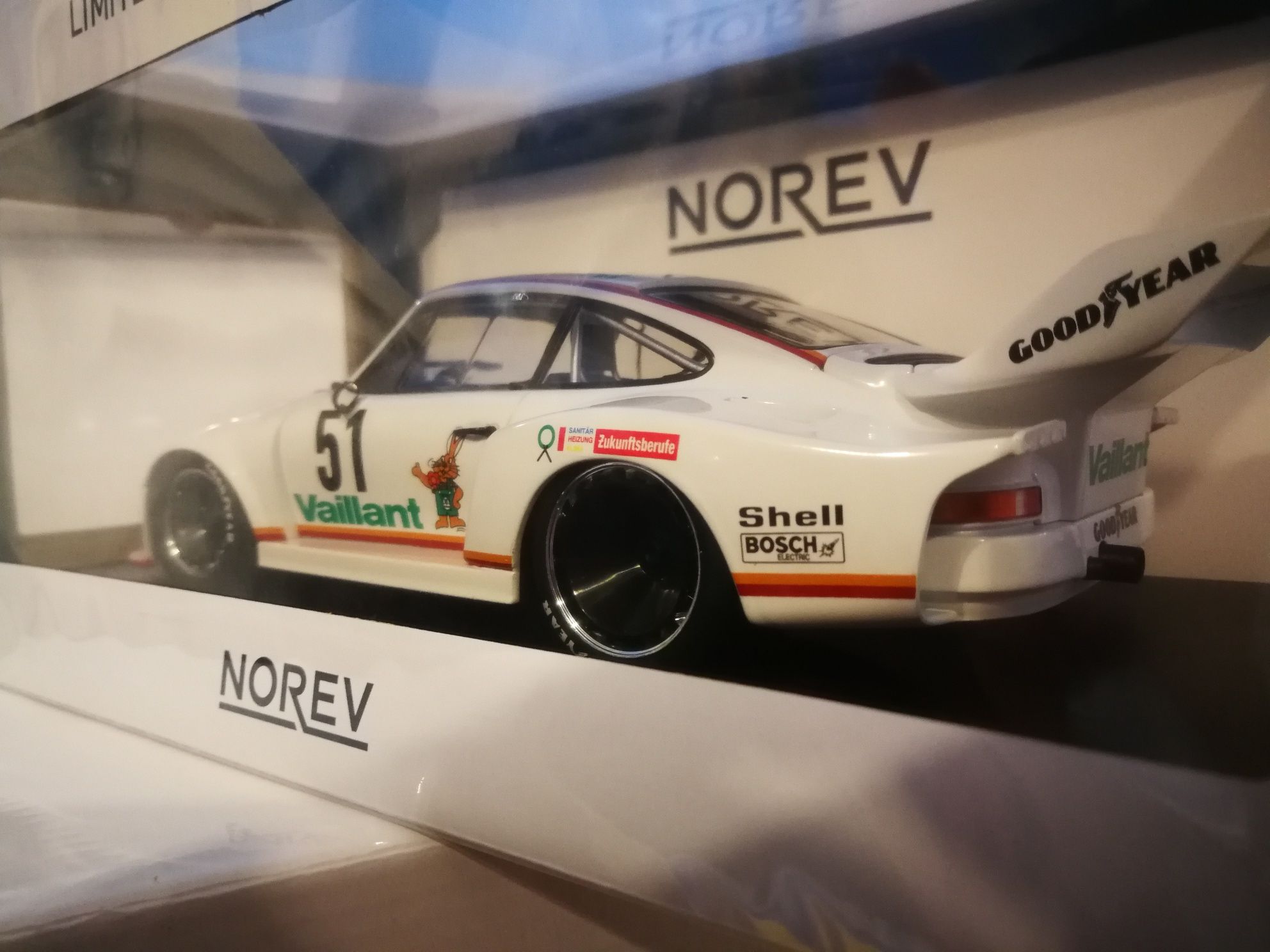 NOREV PORSCHE 935 DRM 1977 machetă din metal scara 1:18