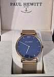 Paul Hewitt Sailor 39 mm gold Unisex