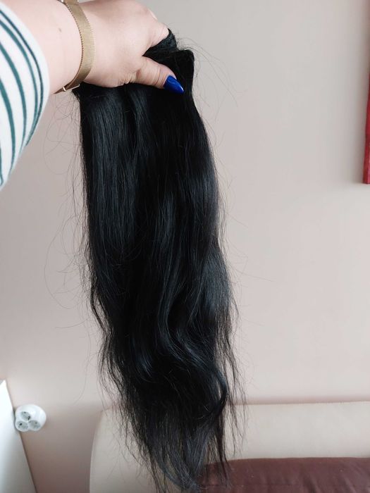 Екстейшъни - 100 % естевена индийска коса 55 см