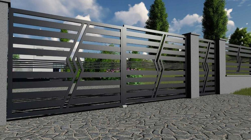 MODELE MODERNE DEOSEBITE Porti Gard Balustrada Jaluzea Fier Forjat