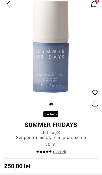 Summer Fridays Jet Lag Deep Hydration Serum sephora