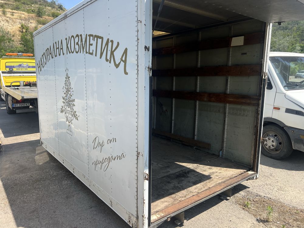 Алуминиев фургон за склад 3.50/2.10см