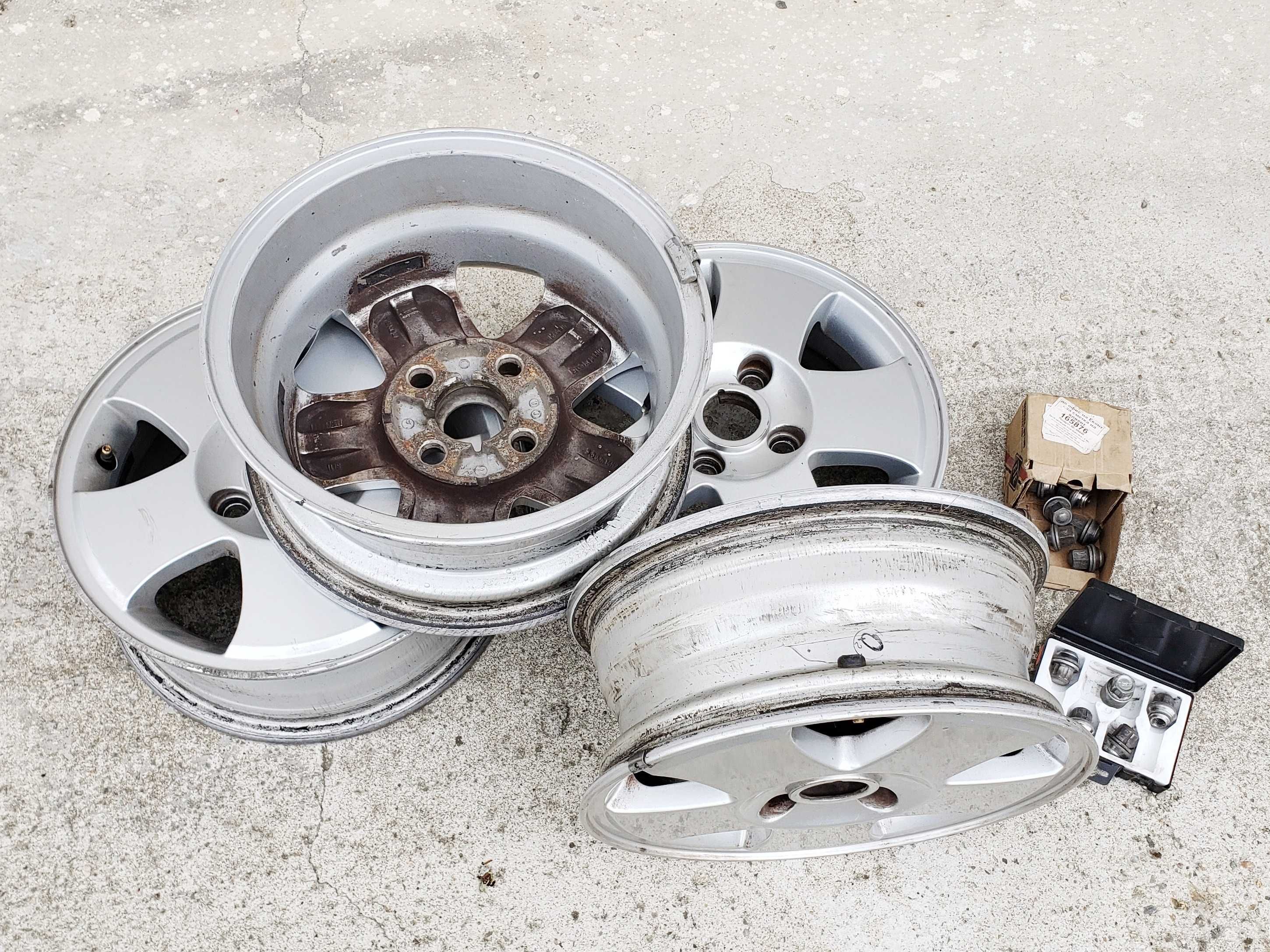 RONAL 5.5Jx14 FORD 4x108 ET43.5 Оригинал Лети Джанти Болтове+Секретни!