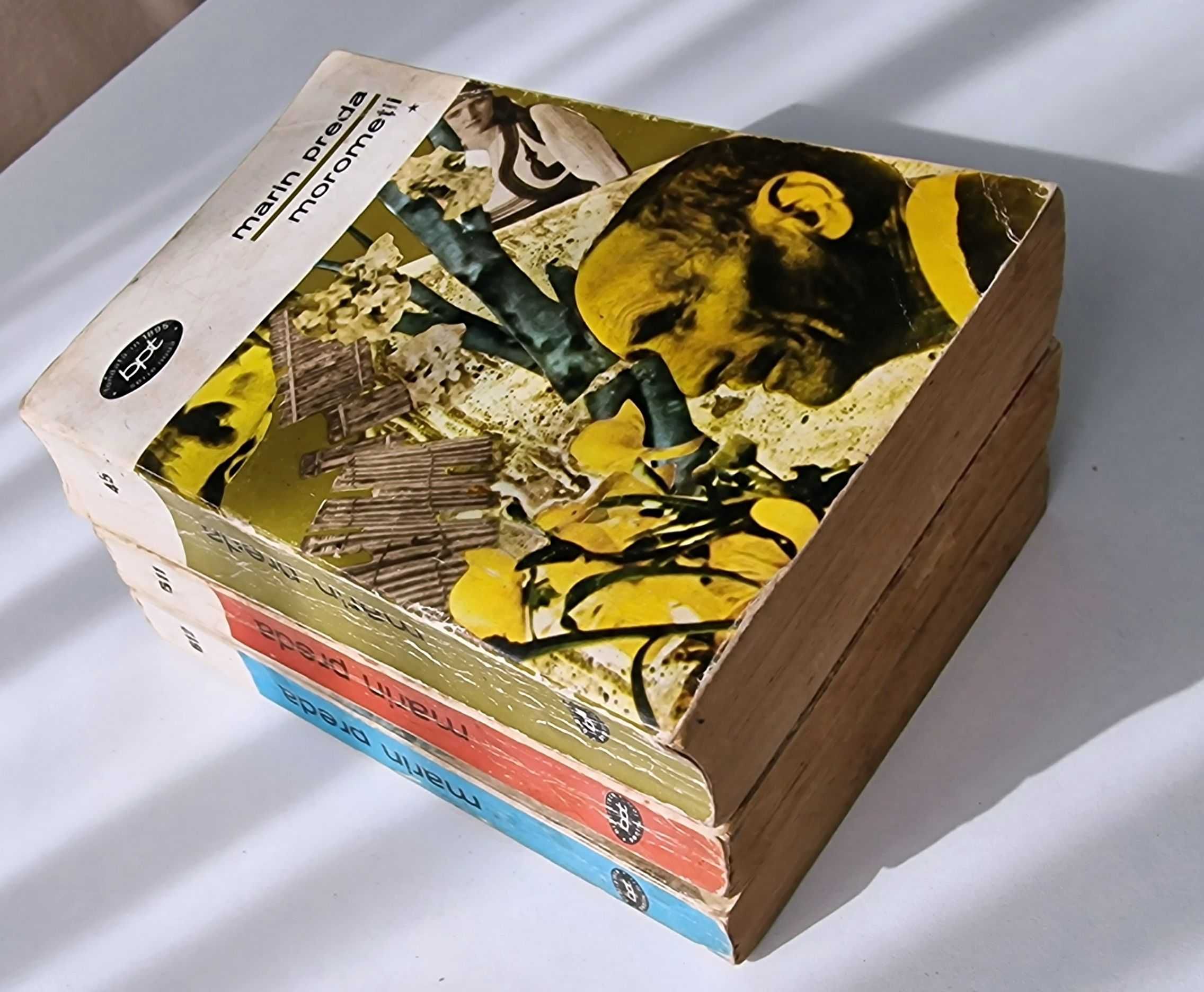 Morometii Vol.1-3, Marin Preda, Ed. Biblioteca Pentru Toti 1970