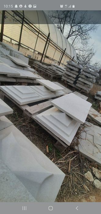 Capace de gard, coame, temelii, capete de stalpi.