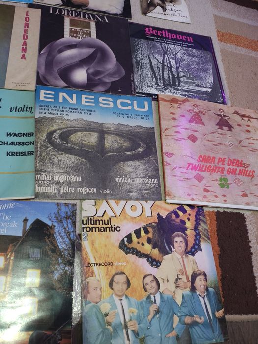 Discuri vinil anii 90 George Enescu,Loredana Groza,Michael Jackson etc