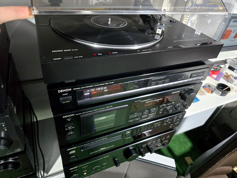 Linie audio DENON, amplificator , cd player ,tuner ,deck, pick-up