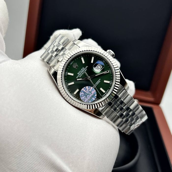 Ceas rolex datejust green dial 41,mm