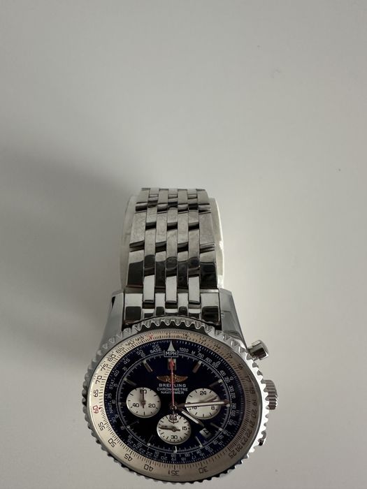 Ceas barbatesc 46 mm silver