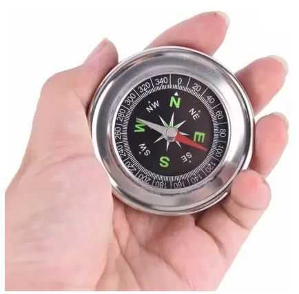 НОВ КОМПАС от неръждаема стомана. COMPASS. Kompas Туристически Компаси
