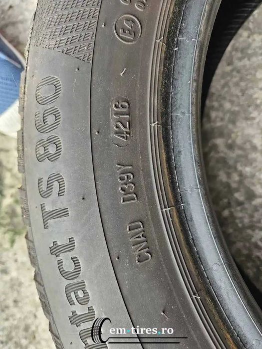 SET 4 Anvelope Iarna 185/65 R15 CONTINENTAL Winter ras