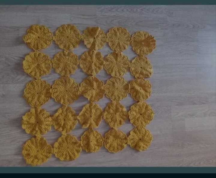 Față de masă croșetată macrame