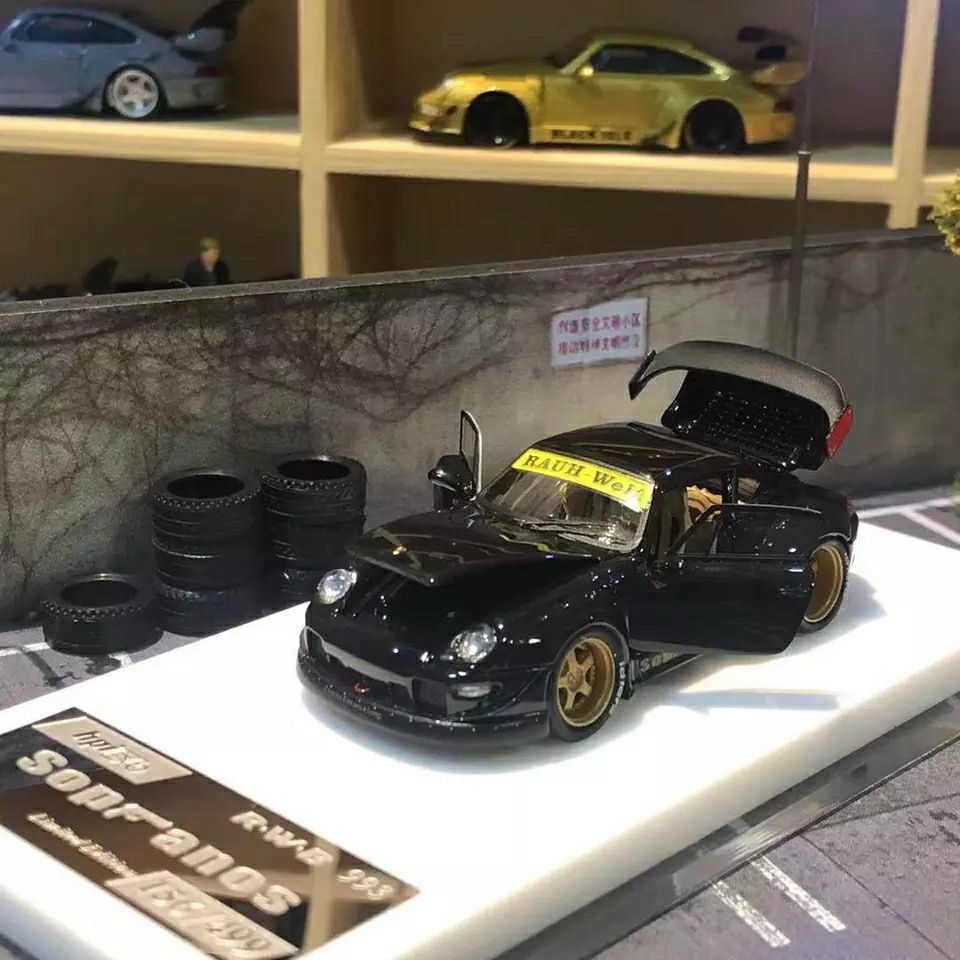 HPI 1:64 macheta auto RWB 993 EDITIE LIMITATA toate usile deschise