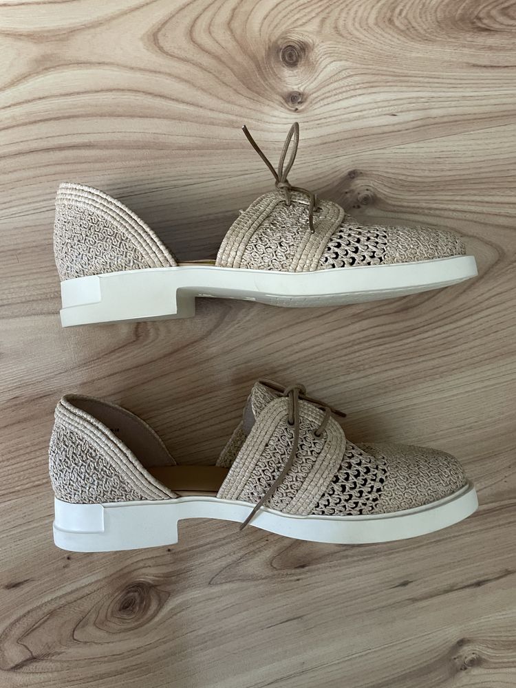 CAMPER Raffia Natural/Нови летни дамски обувки 40