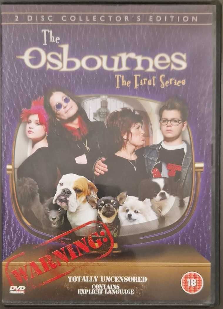 The Osbournes Series 1 DVD (2003) Ozzy Osbourne cert 18 2 discuri