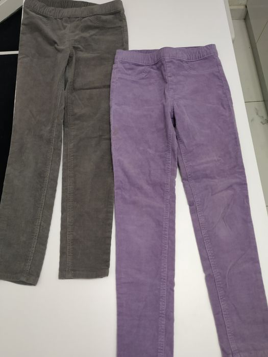 Blugi raiati elastici H&M 128 7-8 ani