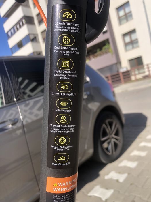 Vand Trotineta electrica Segway-Ninebot F2 Pro  in garantie