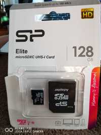 Card microSD cu adaptor 128 GB