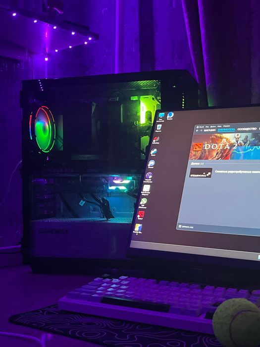 4060 ti/12400f ПК-Компьютер для игр смотрите описание +НОВЫЙ МОНИТОР