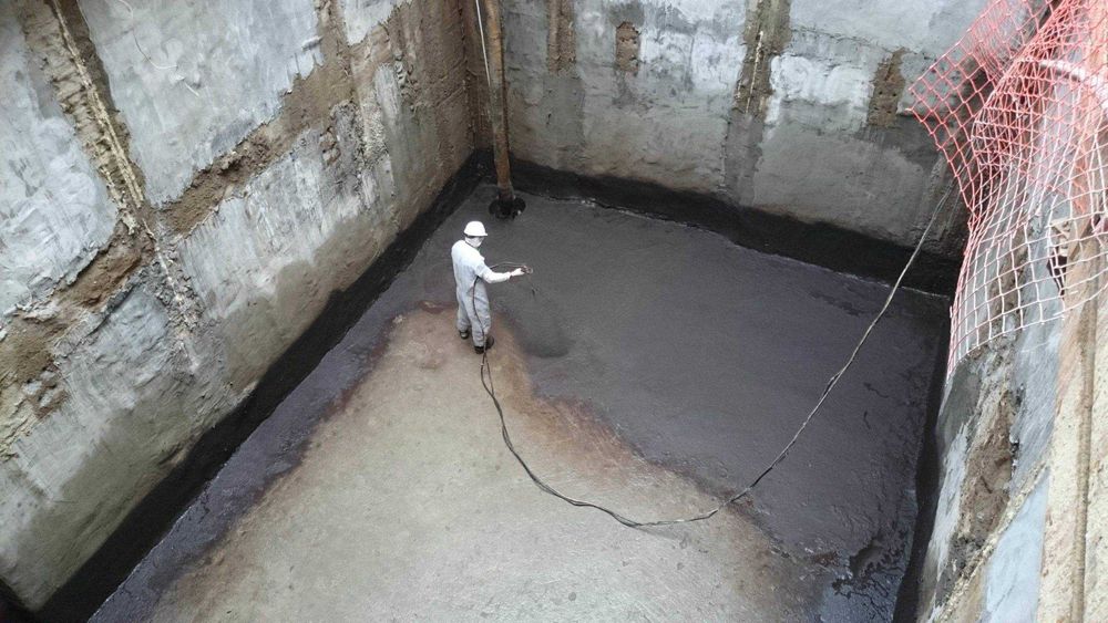 Гидроизоляция подвалов резервуаров бассейна крыш от Bauberg Качество