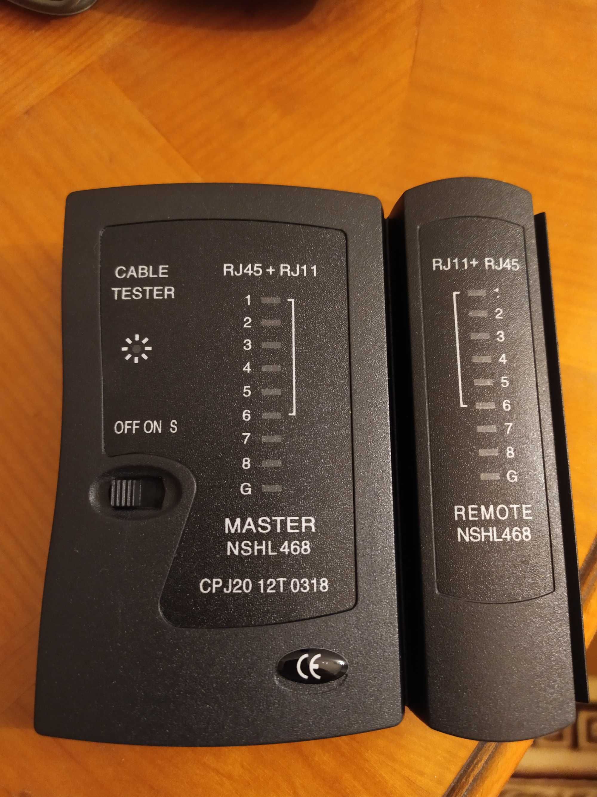 Тестер кабельных соединений RJ-45,RJ-11