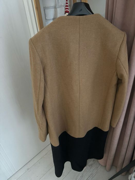 Палто Zara със вълна в състава