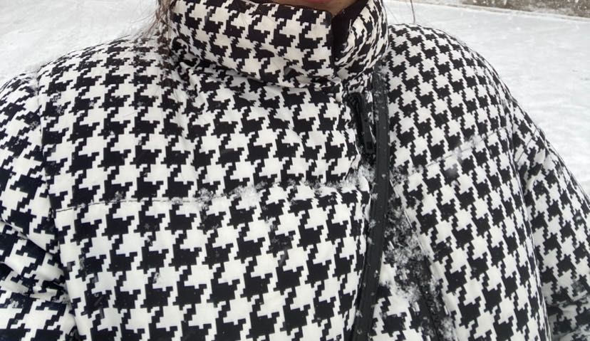 Пуховик двусторонний