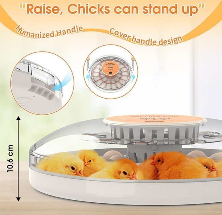 Инкубатор за яйца 30 яйца, Автоматично регулиране на температа