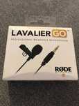 Microfon professional Rode Lavalier Go Nou Sigilat