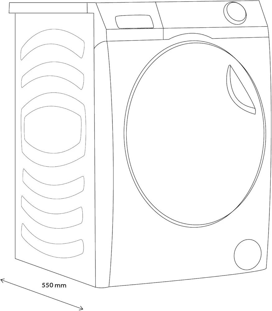 Нова инверторна Direct drive пералня Haier HWD100-B14979 10/6 кг