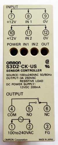 Releu OMRON S3D2-CK-US sensor controller (NOU)