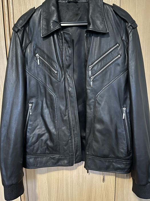 Versace мъжко кожено яке