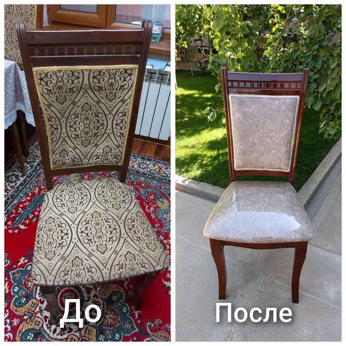 Реставрация стульев stullarni remont qilamiz