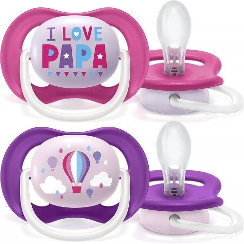 Нов комплект биберони залъгалки Philips Avent Ultra Air