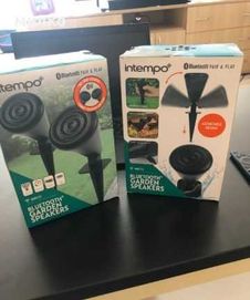 Bluetooth градински високоговорители Intempo Чисто нови в кутията